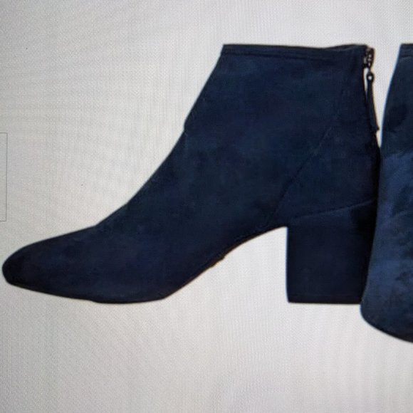 Cecelia New York Norton Bootie, Midnight Blue Size 7 - Picture 1 of 5
